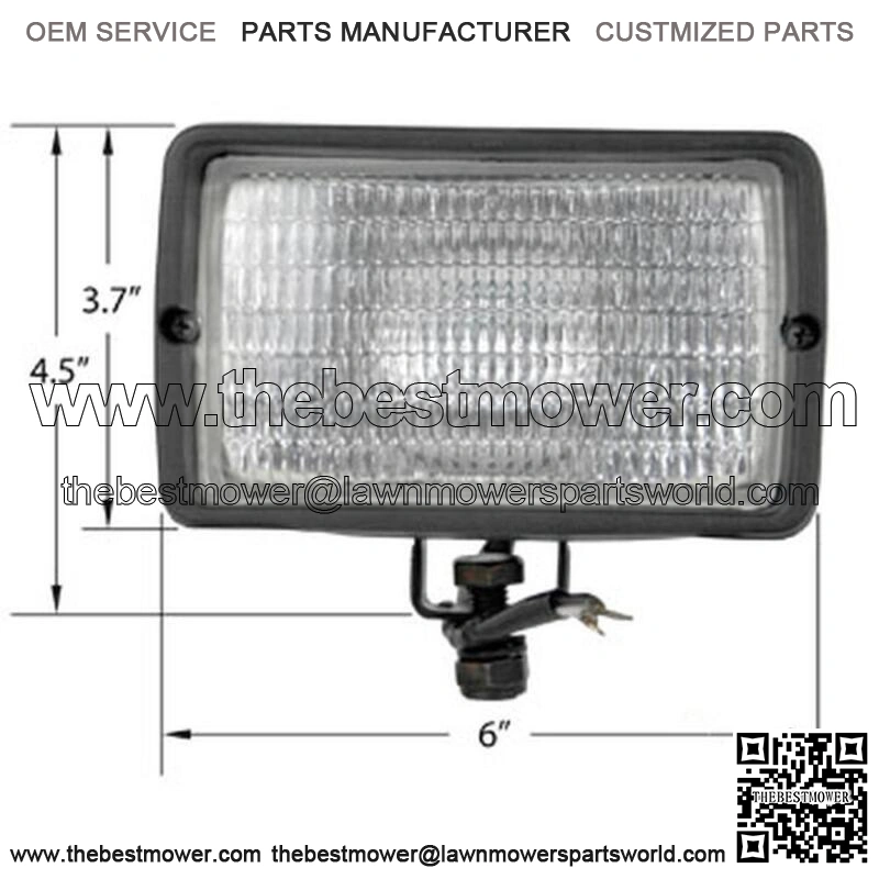 28A761 Lamp Assembly, Halogen, Flood, for Miscellaneous Machines Fits A and I