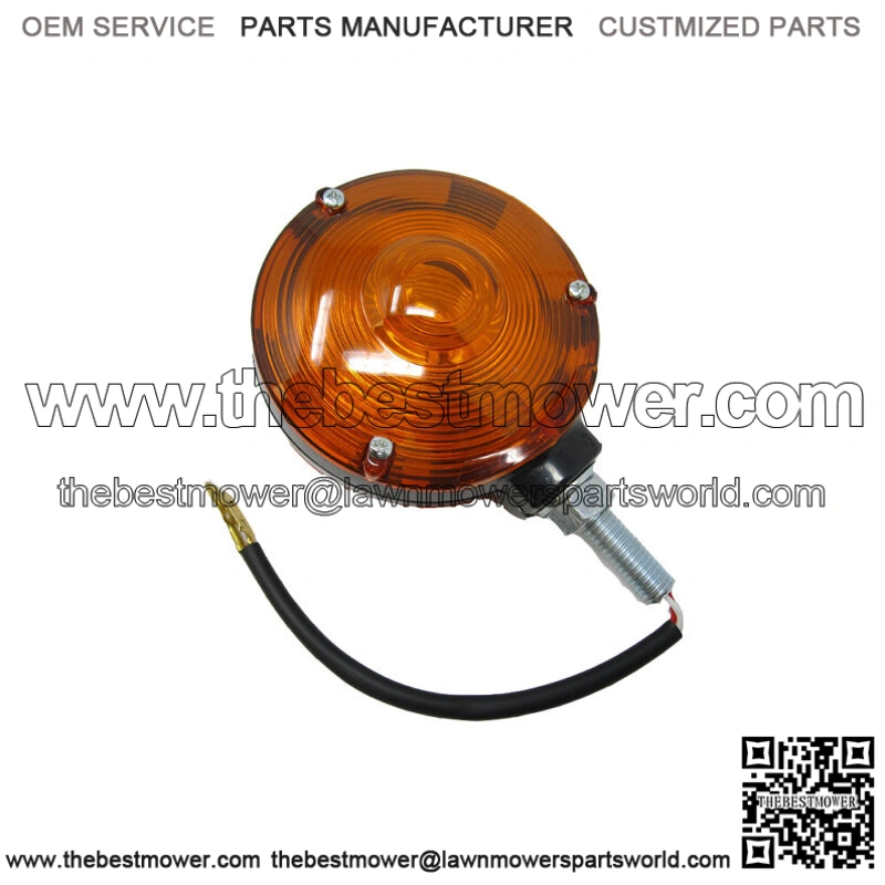 S.61357 Light, 12V, Amber/Amber, 4 1/2" Fits Kubota