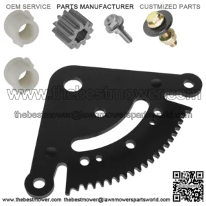 Steering Sector & Pinion Gear W/Bushings for John Deere 155C 190C