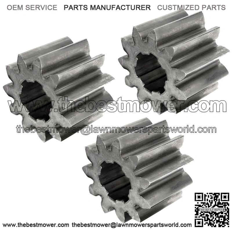 3-Pack Steering Sector Gear for John Deere LA100 LA105 LA110 LA115 GX20053