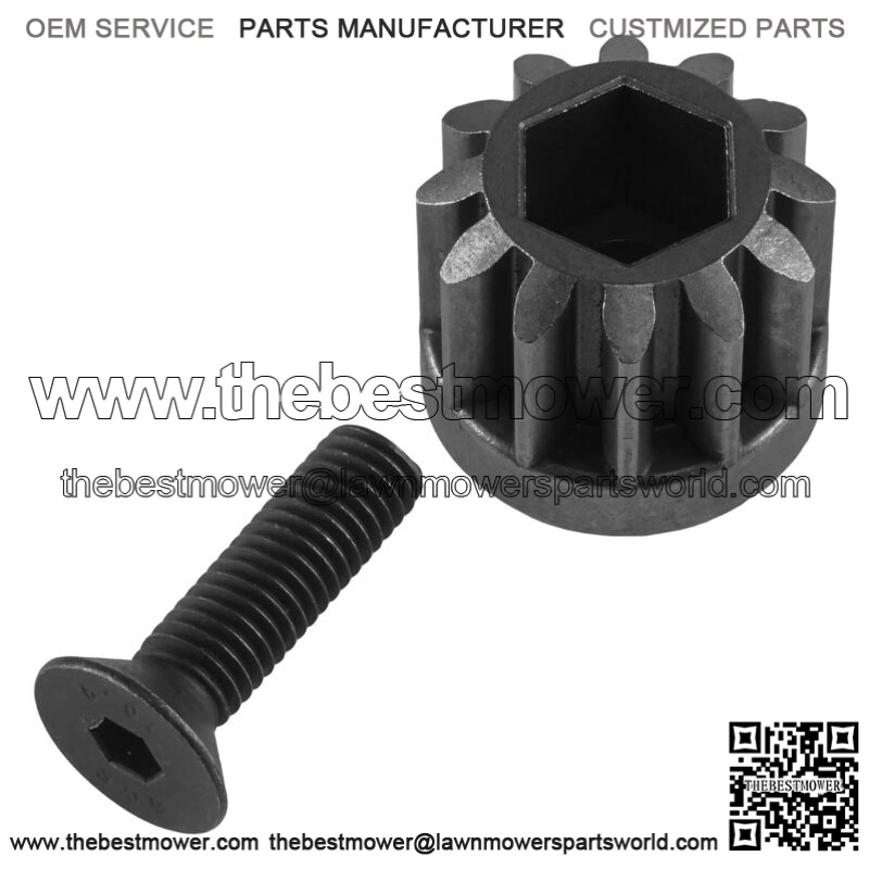 Steering Shaft Pinion Gear for Husqvarna GT48XLS 27HP Briggs & Stratton 724cc 48