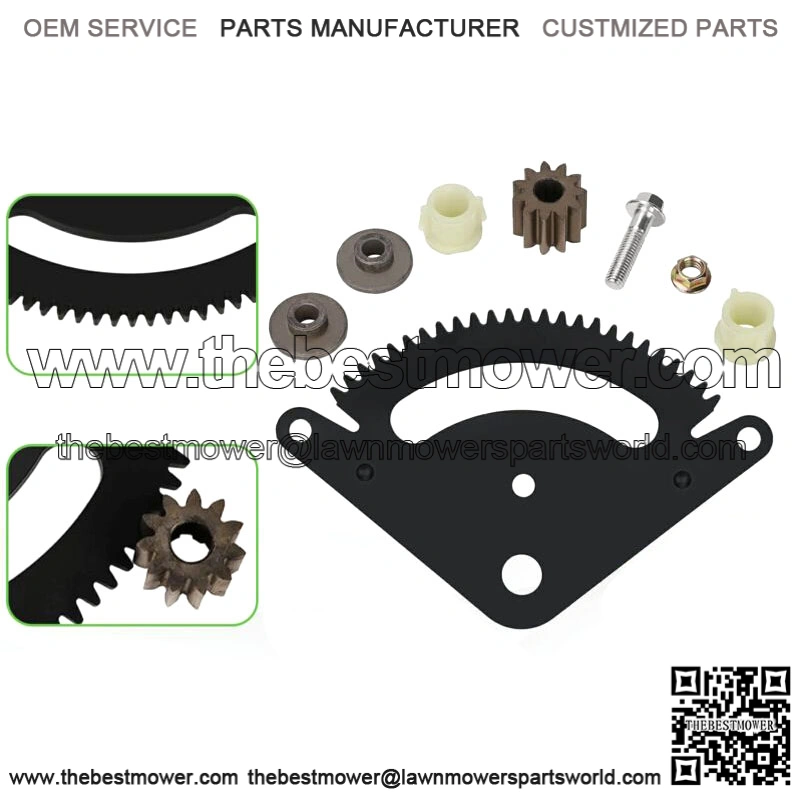 25 Teeth Steering Sector Gear Kit Compatible For JohnDeere L130/G110/ GX20052BLE