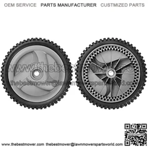 Front Drive Wheels Fit for Mower - Front Drive Tires Wheels Fit for & HU Front Wheel Drive Self Propelled Lawn Mower Tractor, Replaces 583719501 194231X460, 2 Pack