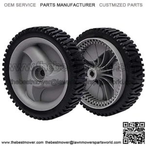 2 Pack Mower Front Drive Wheels for 194231X460 401274X460 583719501 Wheel 8" X1-3/4