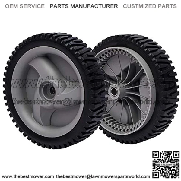 2 Pack Mower Front Drive Wheels for 194231X460 401274X460 583719501 Wheel 8" X1-3/4