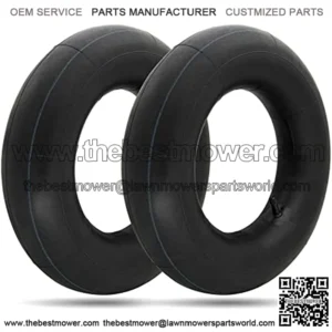 2PCS 4.80/4.00-8 Inner Tube, 4.80/4.00-8 tube Heavy Duty with TR-13 Straight Valve Stem for Wheelbarrow inner tube, Inner Tubes 4.00-8In Replacement