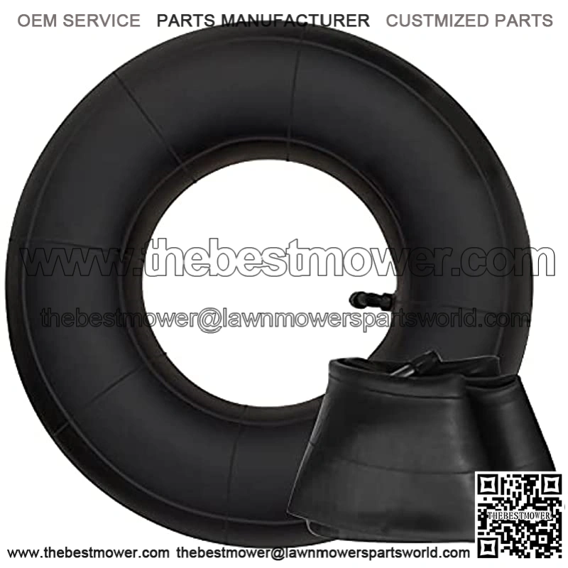 4.10/3.50-4" Tire Inner Tube Heavy Duty Premium by Improvedhand Replacement for Carts, Hand Truck, Wheelbarrows, Lawnmower, Trailers, Pack of 2