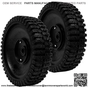2PK EPR Lawn Mower Front Drive Wheels for Sears Craftsman 180775 532180775 180773 532180773 Black