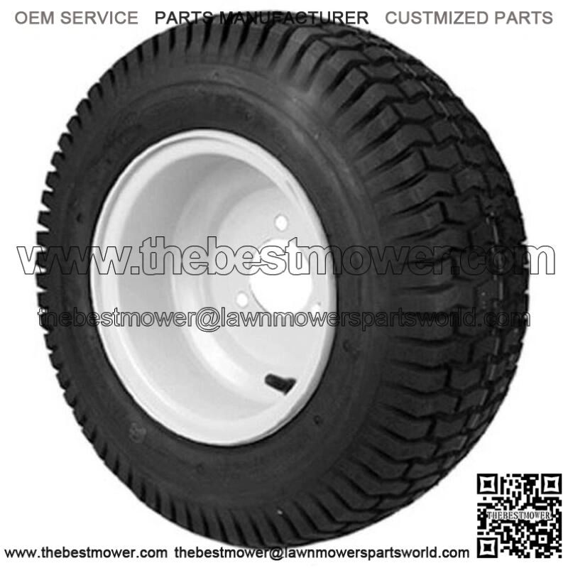 Lawn Mower Turf Rear Wheel 16X6.5X8 White Pneumatic For Snapper