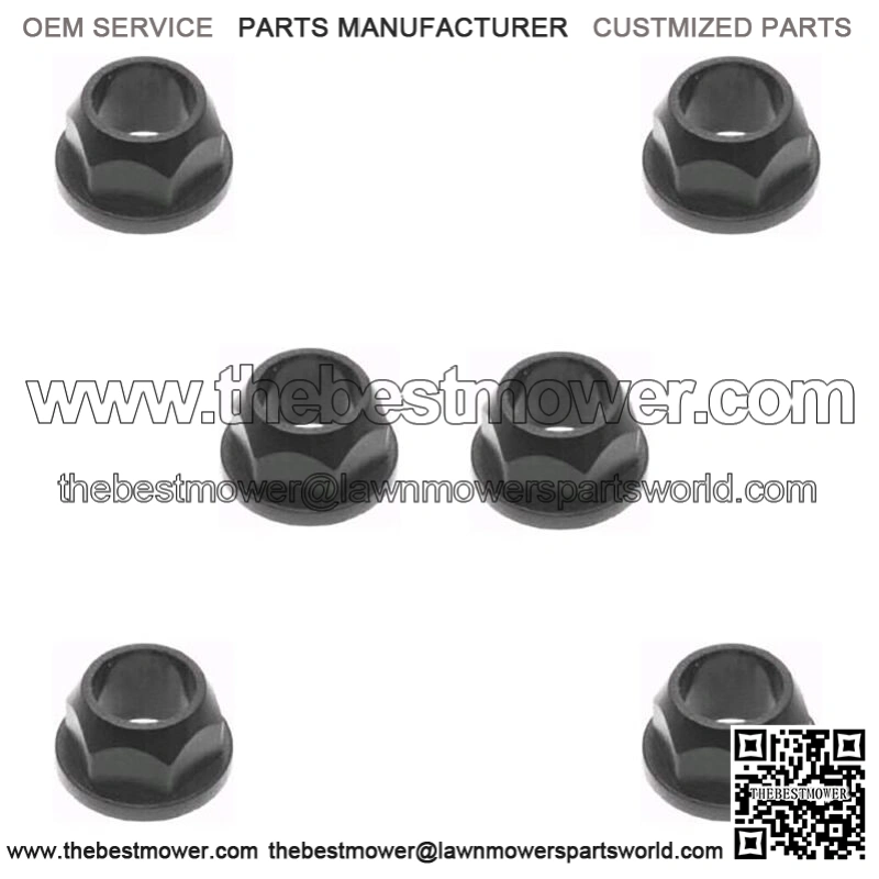941-0225 Six New King Pin Flange Bushings 741-0225 Fits Craftsman Fits 38"