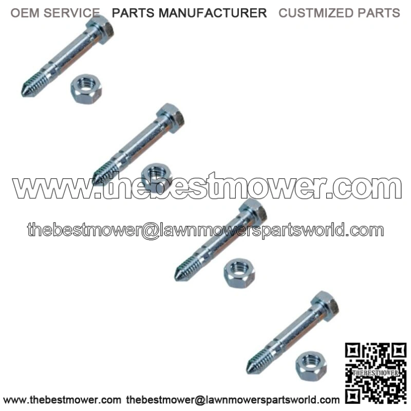 Four Shear Pins Fits John Deere AM122156 fits Snapper 1-3865 9-1500 Snowblower