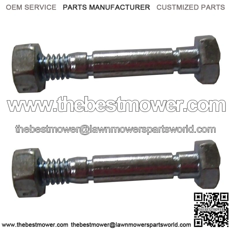 Two Shear Pins Fits John Deere AM122156, Snapper 1-3865, 9-1500 Snowblower