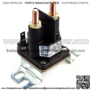 Briggs & Stratton 691656 Starter Solenoid Replaces 691656 555375GS 790951 , Black , 3.15 Inch