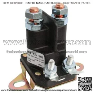 Toro Replacement Starter Solenoid - 4-Pole / 12 V / 5/16-24 - Replaces 28-4210/47-1910/110167