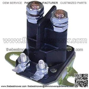 New Starter Solenoid 435-099 Compatible with/Replacement for 00696900, 035510, 03551000, 045071, 04507100, 07015000, 21546294, 35510, 45071, 59223400, AR03551000, AR04507100, original version