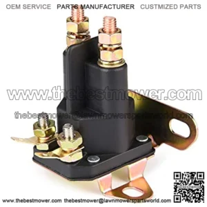 4 Pole Starter Solenoid Replaces Briggs & Stratton 5410K,Cub Cadet, Craftsman, 109946 MTD,Mower AM133094 AM138497, L100 L110 L118 L120 L130