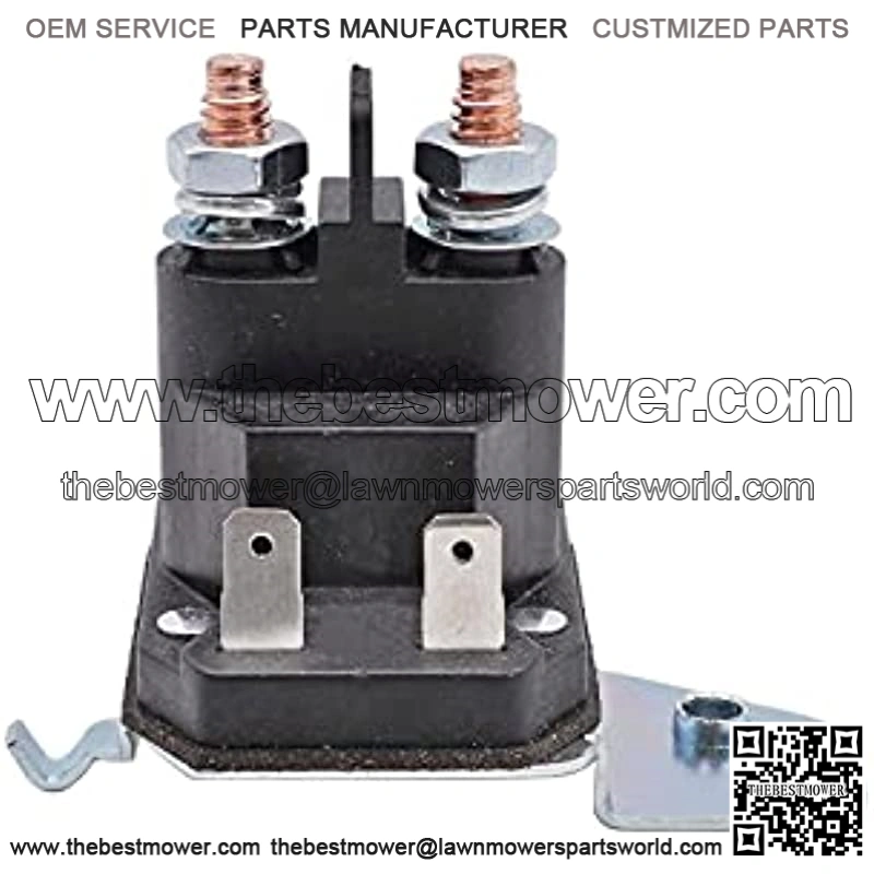 AIB2C Lawn Tractor Solenoid Compatible with MTD Troy Bilt Yard Man 725-06153A 725-06153