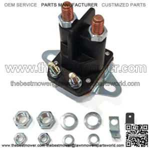 Replacement Starter Solenoid for Troy Bilt Mowers 1752137, 1753539