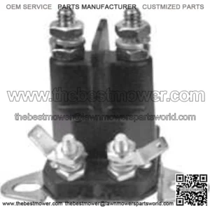 Universal Starter Solenoid Replaces AYP Part Numbers 109081X, 109946, 146154, 192507, 146154 for Wizard, Roper, Poulan, Craftsman mowers