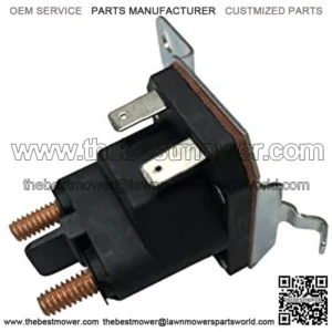 ENGINERUN 12V Solenoid 725-06153A Starter Solenoid for Lawn Tractor Compatible with MTD 725-06153 Yard Man Troy-Bilt Husky Yard Machines Cub Cadet