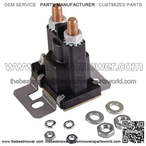 435-356 Starter Solenoid, Replaces Club Car: 101975901, Fits Club Car: Ds, Electric, 1997 and Newer, 120 Series Tower Style, 4 Terminals, 36V