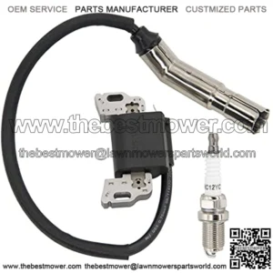595304 Ignition Coil Magneto Armature,for BS 799650 592841 795315 17HP 17.5HP 19.5HP 20HP Intek OHV Engine Poulan MTD Troy-Bilt Lawn Mower Engines Magneto Armature.