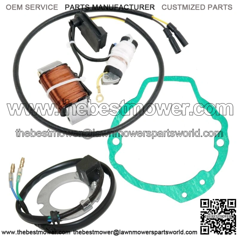 Stator And Pickup Coil W/ Gasket for Honda ATC200X 1983 1984 1985 (Fits: Honda)