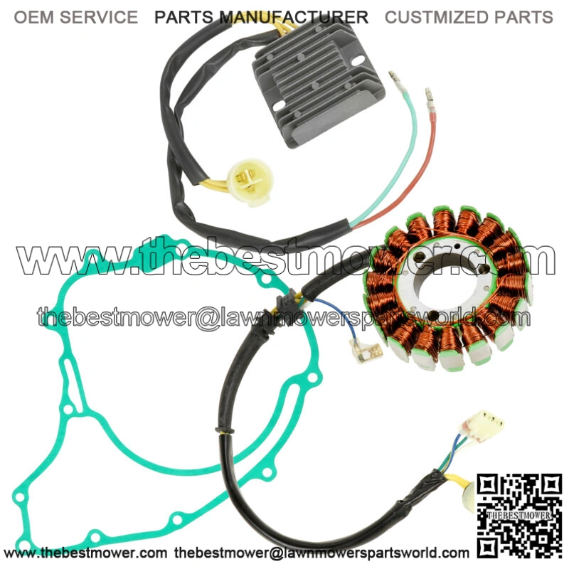 Stator & Regulator & Gasket for Honda TRX300 Fourtrax 300 1993-2000 **18 Pol** (Fits: Honda)
