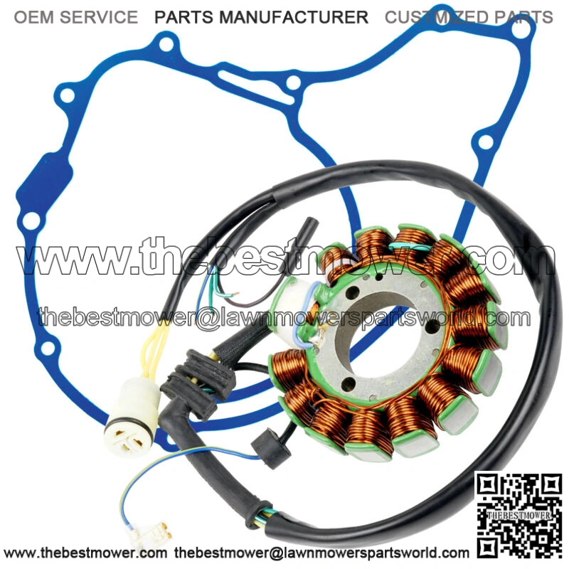 Stator And Gasket for Honda Big Red 250 ATC250ES 1985 1986 1987 Mitsuba 13 Pols (Fits: Honda)