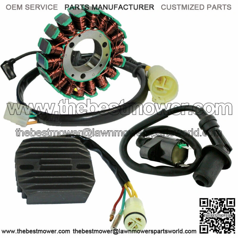 Stator & Regulator Rectifier for Honda TRX300EX Sportrax 93-06 W/Ignition Coil (Fits: Honda)