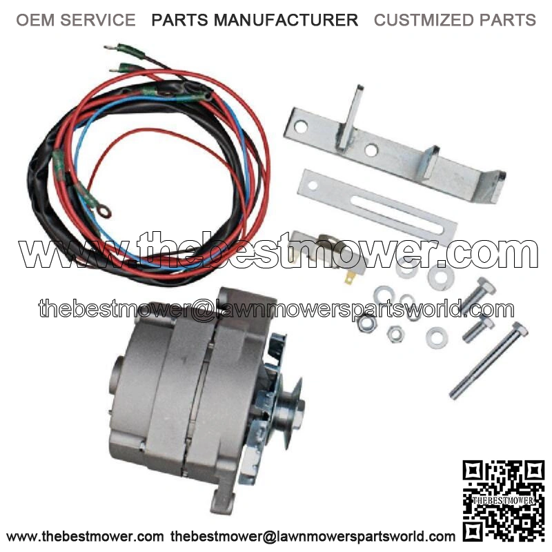 12 Volt w Harness Alternator Conversion Kit Fits IH Fits FARMALL M MV 400 450