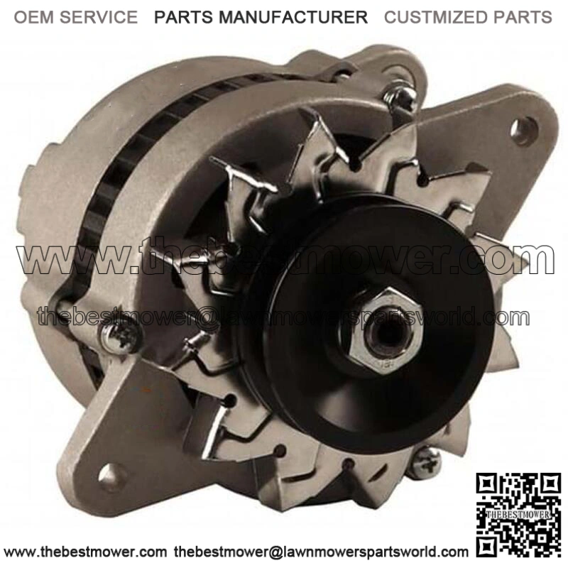 K15763-64010 New Alternator, 12V, 35A, Aftermarket Nippondenso - Fits Kubota