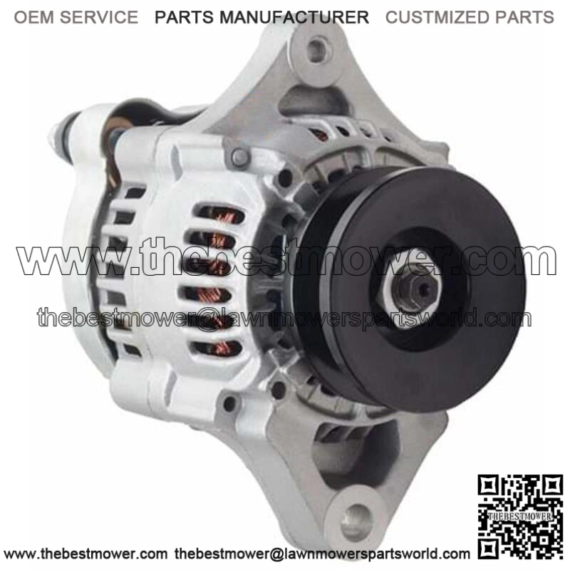 K3A011-74010 Alternator - New, 12V, 40A, Aftermarket Nippondenso Fits Kubota