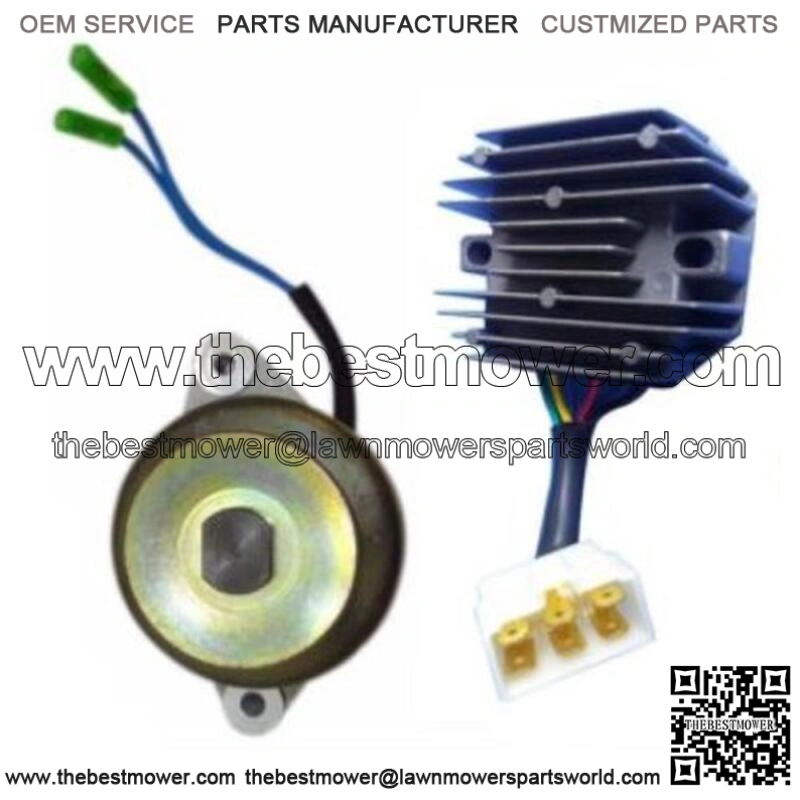 New Alternator & Regulator Fits Kubota GF1800 GF1800E