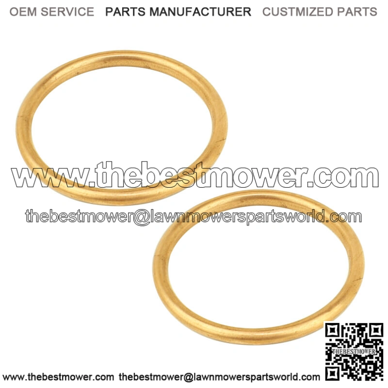 Exhaust Pipe Gaskets for Honda VTX1800C VTX1800F VTX1800R VTX1800S (Fits: Honda)