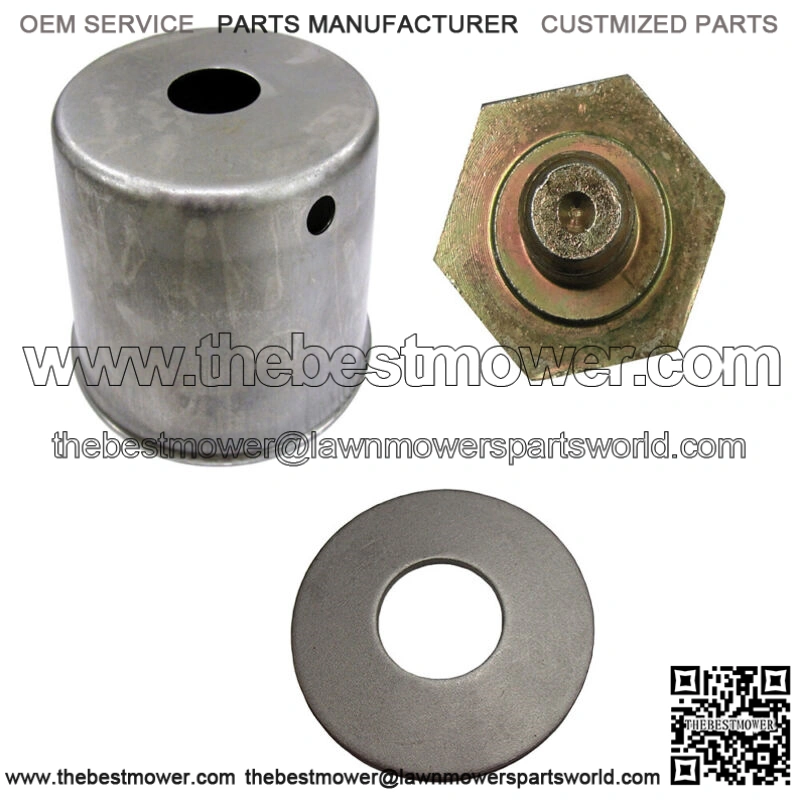 Blade Bolt Beveled Washer & Dust Cup Cover Set Fits Kubota ZD321 ZD326S Mower