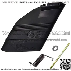 42" RIDING MOWER DECK DEFLECTOR SHIELD 130968 WITH MOUNTING HARDWARE
