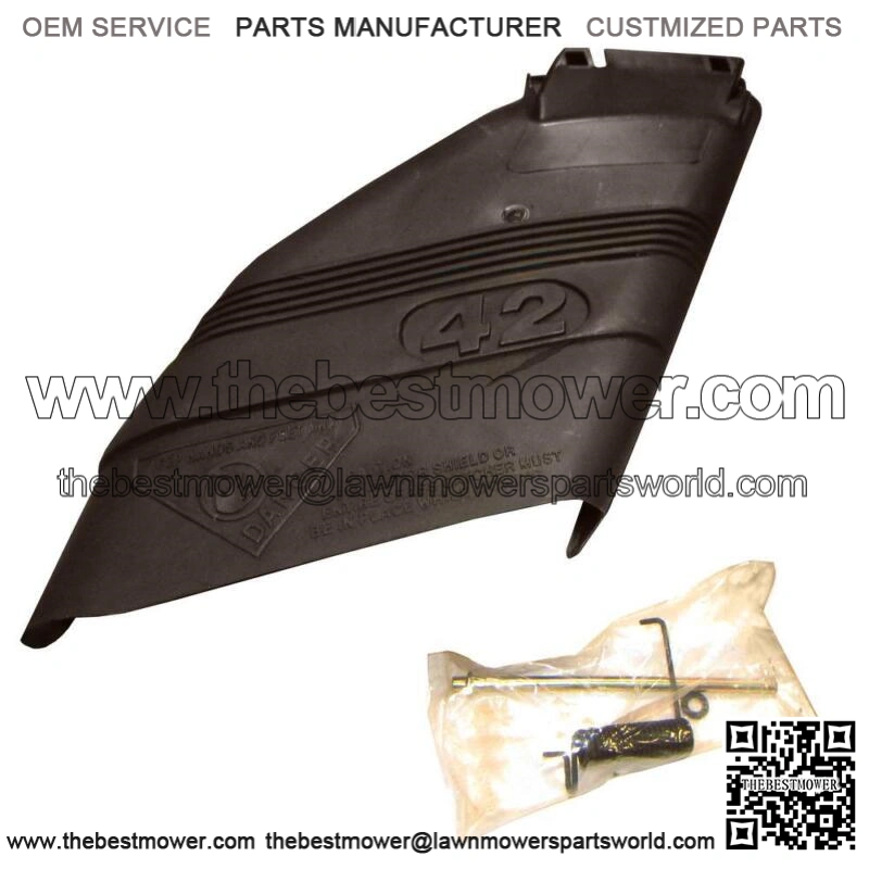 New 42" Deflector Shield W/Hardware 130968 532130968 Fits Husqvarna / Craftsman