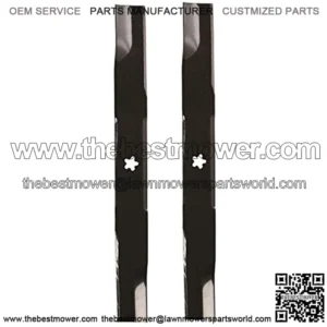 Lawnmower parts 420463 421825 (2) 95-076 Oregon Walk Behind Blade Fits 22" + FREE EBOOK - YOUR LAWN & LAWN CARE -