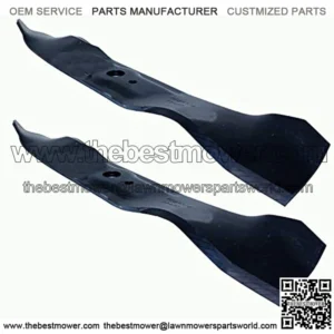 38" 11477 Aftermarket Replacement Lawn Mower Blade Set. 2 Blades Total