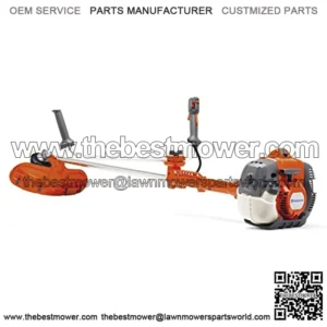 336FR 966604702 Bike Handle Pro Brushcutter with Line/Brush and Saw Blade, 34.6 cc , Orange