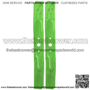 LawnRAZOR Blade Set for 42 inch Deck Cub Cadet RZT LT2000 942-04308 742-04308 742-04312 Hi Lift 2 Pack