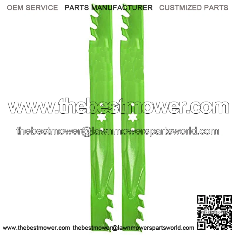 LawnRAZOR Mulching Blade for Cub Cadet RZT L46 S46 942-04290 942-04244 742-04244 742-04290 2 Pack