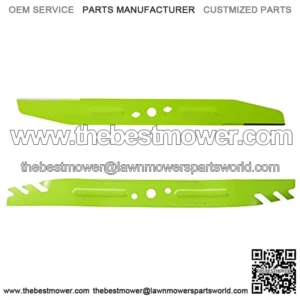 EGO Power+ AB2101D 21-Inch Mulching Blade Set EGO Mowers LM2133/LM2130/LM2135SP/LM2130SP/LM2156SP/LM2150SP, Green