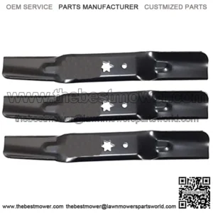 50" 15454 Lawn Mower Blade Set Cub Cadet 942-05052A LZ50 Massey MF50-22ZT