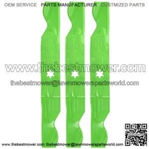 LawnRAZOR 3 Blade Set for Cub Cadet 942-04053C Troy-Bilt RZT 50 LGT LT 1050 942-04053B 942-04056c Toro 112-0316