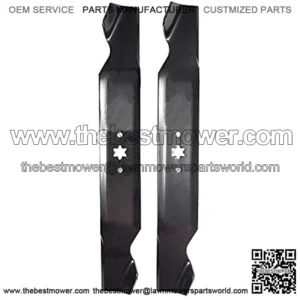 561548B 2-Blade Set for 42 Inch Cut MTD/Cub Cadet/Troy Bilt Replaces 42-04126, 742-04308, 742-0616 and Many Others