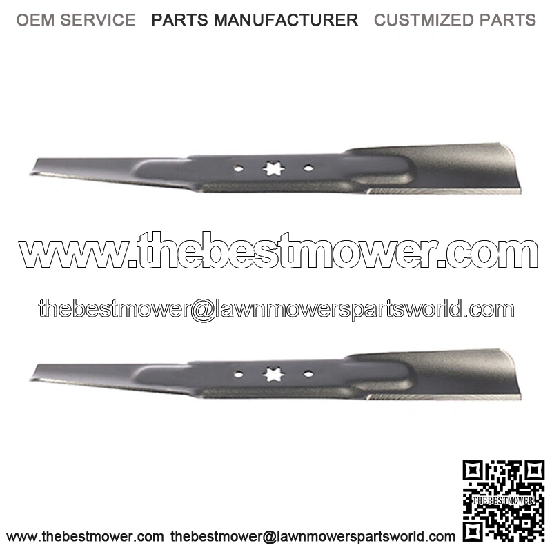 Two (2) 96-401 Mower Blades Fits Cub Cadet 46" Deck LTX1 Troy-Bilt Horse XP
