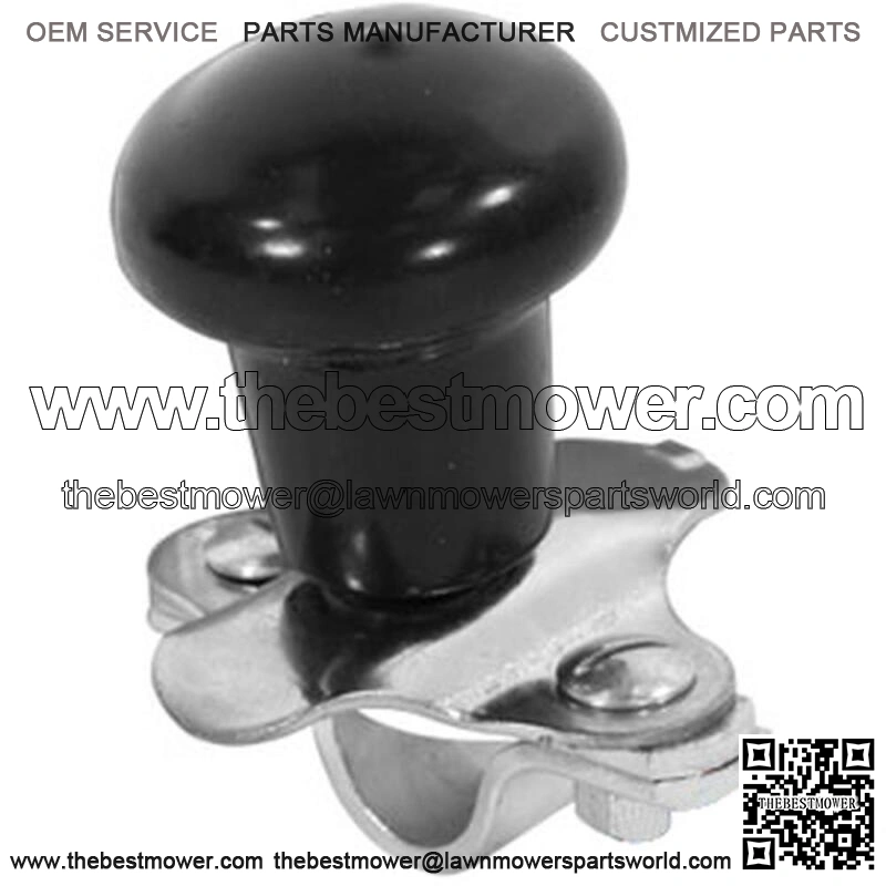 R3276 Steering Wheel Spinner - Black Fits Allis-Chalmers