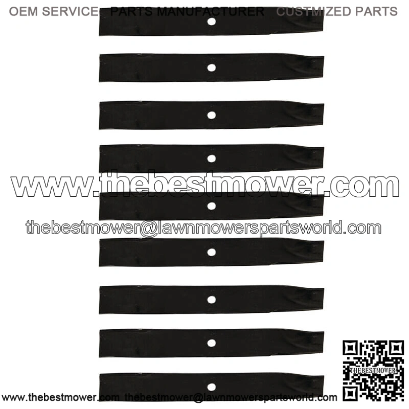 9 50" High Lift Lawn Mower Blades Fits Toro TimeCutter Z 110-6837-03 112-9759-03